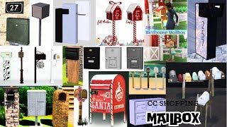 CC SHOPPING  FUNCTIONAL MAILBOX  SIMS 4 [upl. by Nylidnam]