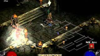 Diablo 2 Gameplay 22  Mephisto [upl. by Mozes]