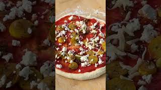 Einfaches PizzaRezept in 25 Sekunden 🍕 rezeptideen kochen [upl. by Elmaleh702]