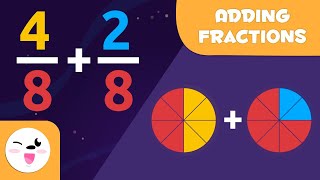 Adding Fractions Shortcut Smiley Face Method [upl. by Oirramaj]