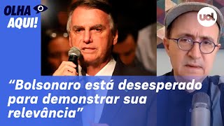 Reinaldo Azevedo Para quem é de direita saída de Bolsonaro de cena é boa [upl. by Nnov155]