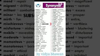 very very important Synonyms englishgrammar antonyms synonyms [upl. by Jillayne]