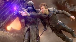 Star Lord quotDance Off Broquot Battle of Xandar Scene  Guardians of the Galaxy 2014 IMAX Movie CLIP HD [upl. by Nohtahoj715]