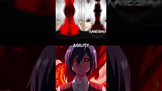 Ken Kaneki the one eyed ghoul VS Touka Kirishima kaneki tokyoghoul anime [upl. by Hattie]