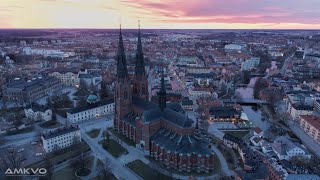 Uppsala from above [upl. by Ruelle321]