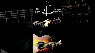 Bob Dylan  Knocking on Heavens Door guitar chords tutorial easy guitarlesson bobdylan [upl. by Lolande]