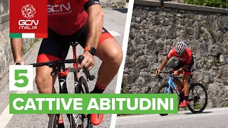 5 cattive abitudini di pedalata  Come fare [upl. by Siulegroj]