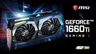 Обзор видеокарты MSI GeForce GTX 1660 Ti Gaming X 6GB [upl. by Ferri189]