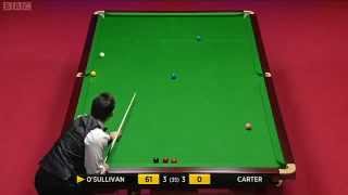 Ronnie OSullivan Historic 92 Clearance 2012 World Snooker Championship Final [upl. by Telfore915]