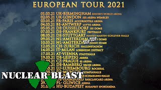 NIGHTWISH  European Tour 2021 OFFICIAL TRAILER [upl. by Alaikim]