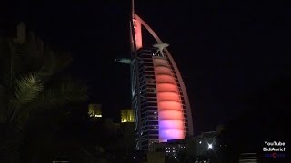 VAE Dubai Burj Al Arab Jumeirah Dinner 7 Sterne The World Most Luxurious Hotel برج العرب [upl. by Riek]