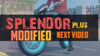 Splendor plus full modified gaming new video [upl. by Chari705]