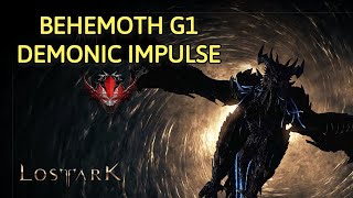 Behemoth Gate 1 Demonic Impulse  Lost Ark [upl. by Nauqad]