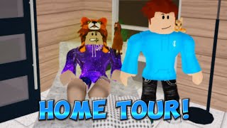 HOME TOUR IN BLOXBURG  ft Eng [upl. by Rhodie]