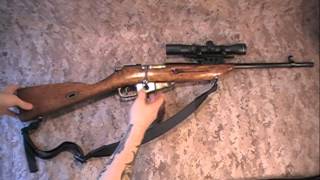 Custom Mosin Nagant Scout Rifle [upl. by Rori52]