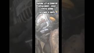 Parking Lot Alternator Replacement [upl. by Enidualc835]