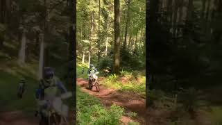 ktm exc 200 vs husqvarna tc 250 funny hardenduro ktm viralvideo fyp foryou motorcycle [upl. by Noillid]