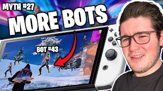 I BUSTED 30 Fortnite Myths On Nintendo Switch [upl. by Almeida]