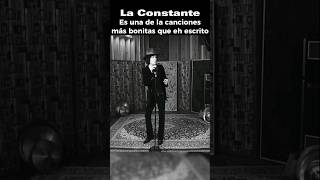 La Constante la más bonita que he escrito enriquebunbury Bunbury bunburyentrevista laconstante [upl. by Shirlee]