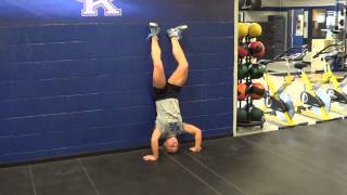 Kipping Hand Stand Push Up [upl. by Niatsirhc732]