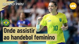 HOLANDA X BRASIL NO HANDEBOL FEMININO ONDE ASSISTIR À TRANSMISSÃO AO VIVO DO JOGO DAS OLIMPÍADAS [upl. by Prima506]