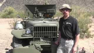 37mm Antitank Gun on a Dodge Weapons Carrier  M6 [upl. by Eitteb]