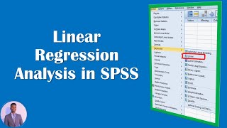 Linear regression analysis in SPSS Amharic tutorial part 7 [upl. by Lovato249]