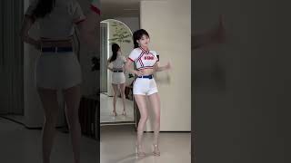 Korean Cheerleader dance 삐끼삐끼 [upl. by Atekram811]