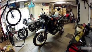 Africa Twin XRV 750  sripoff for restoration [upl. by Ttirrem]