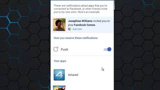 Facebook Notifications settings  Edit your Facebook Notifications [upl. by Gerrard]