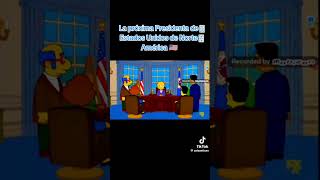 su promunciones de Los Simpson La primera presidenta en Estados Unidos [upl. by Aihcrop]