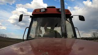 Case IH 5230 drilling in beans [upl. by Kihtrak]