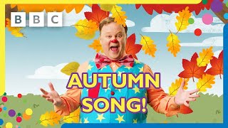 Mr Tumbles Autumn Song  Golden Golden  Mr Tumble and Friends [upl. by Glynas]