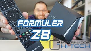 🔥 A box de TOPO para IPTV 🔥  Formuler Z8 unboxing e análise em português [upl. by Pascha]