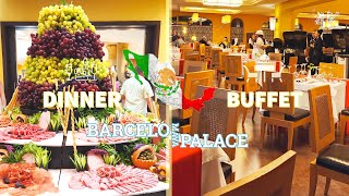 Buffet Barcelo Maya Palace All Inclusive Resort Riviera Maya Mexico [upl. by Eziechiele]