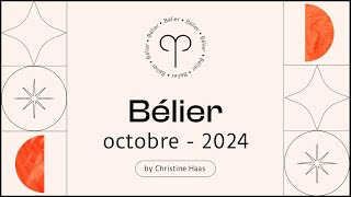 Horoscope Bélier ♈️ Octobre 2024 🥨 par Christine Haas [upl. by Eselahs]