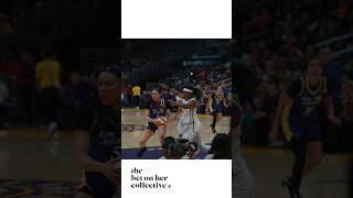 Dearica Hamby with the grown woman moves in the paint for TheLosAngelesSparks wnba basketball [upl. by Zacharias]