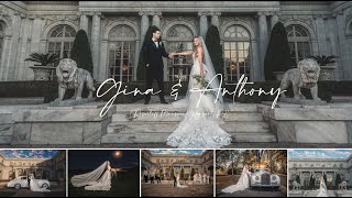 A Fairy tale Rosecliff Mansion Wedding Video  Gina  Anthony  Newport Rhode Island Videographer [upl. by Rimhsak]