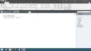 Microsoft OneNote 2013 Getting Started [upl. by Jeannette]