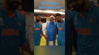 pm modi meets indian cricket team  modi meets cricketers shorts shortsfeed youtubeshorts viral [upl. by Karlotta]