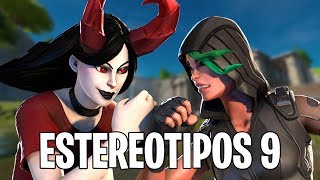 Estereotipos de skins en Fortnite 9 [upl. by Ainitsirk716]