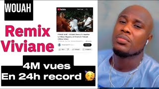 Viviane Remix Prince Aimé 4 MILLIONS de vues en 24h record 🥳 [upl. by Ataga]