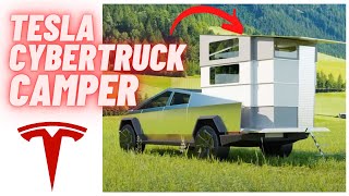 The INSANE Tesla Cybertruck CAMPER By Cyberlandr [upl. by Suravat832]