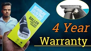 Bombay Shaving Company Baller Public Trimmer Unboxing Review [upl. by Jaenicke]