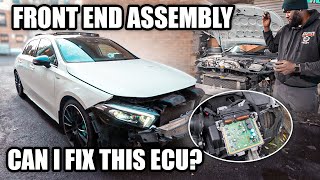 REBUILDING A CRASH DAMAGED 2020 MERCEDES A35 AMG  PART 4 [upl. by Rotceh]