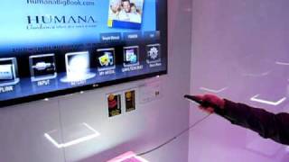 Abt Electronics CES 2010 LG Magic Wand Remote Control [upl. by Sdlonyer]