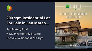 200 sqm Residential Lot For Sale in San Mateo Rizal [upl. by Jacob]