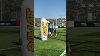 Jan Oblak sharing the love during Atletico Madrid training 😂 [upl. by Laehctim]