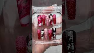 Epic nails for the ultimate anime fans Sukuna Gojo Choso Kakashi Uta… [upl. by Colvert493]