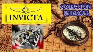 Colección de relojes INVICTA Pro divers Aviators y Cronos… [upl. by Kelvin171]